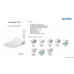 Комплект DURAVIT SensoWash Me By Starck Rimless 2529592000 в комплекте с сиденьем SensoWash® SLIM+ 611000002502300 цвет белый Комплект DURAVIT SensoWash Me By Starck Rimless 2529592000 в комплекте с сиденьем SensoWash® SLIM+ 611000002502300 цвет белый