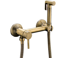 Гигиенический душ со смесителем Haiba HB5510-4, бронза Гигиенический душ со смесителем Haiba HB5510-4, бронза