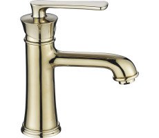 Смеситель для раковины Haiba HB10181-5, золото Смеситель для раковины Haiba HB10181-5, золото