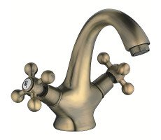 Смеситель для раковины Haiba HB1019-4, бронза Смеситель для раковины Haiba HB1019-4, бронза