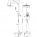 Душевая стойка Grossman Pragma 500.K35.03.100 с верхним душем,ручной лейкой и смесителем,хром глянцевый Душевая стойка Grossman Pragma 500.K35.03.100 с верхним душем,ручной лейкой и смесителем,хром глянцевый