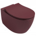 Унитаз подвесной ISVEA Sentimenti Neo 10AR02010-2R Rimless фарфор бордовый матовый