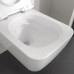 Унитаз подвесной со смывом TwistFlush Villeroy&Boch Skyla 4682CL01 сиденье для унитаза с функцией QuickRelease и SoftClosing  Альпийский белый