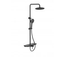 Душевая стойка Arrow AD3336SHMB с термостатом, черный матовый Душевая стойка Arrow AD3336SHMB с термостатом, черный матовый