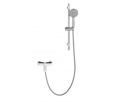 Смеситель для душа ARROW AG3503CP-TZ с душевым гарнитуром и штангой, Хром