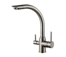 Смеситель для кухни Haiba HB70304, сталь Смеситель для кухни Haiba HB70304, сталь