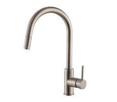 Смеситель для кухни Haiba HB70304-5, сталь Смеситель для кухни Haiba HB70304-5, сталь