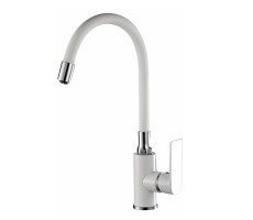 Смеситель для кухни Haiba HB73505-8, белый Смеситель для кухни Haiba HB73505-8, белый