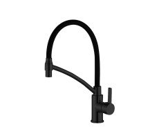 Смеситель для кухни Haiba HB73644-7, черный Смеситель для кухни Haiba HB73644-7, черный