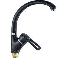 Смеситель для кухни Haiba HB4166-7, черный Смеситель для кухни Haiba HB4166-7, черный