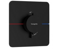 Термостат Hansgrohe ShowerSelect Comfort Q 15588670 матовый черный