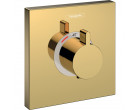 Смеситель для душа термостат Hansgrohe ShowerSelect 15760990 полированное золото