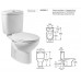 Напольный унитаз Roca Victoria 34239U000 (бачок и сидень отдельно)