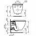 Унитаз подвесной CЕТ IDEAL STANDARD Tesi AquaBlade ST007901
