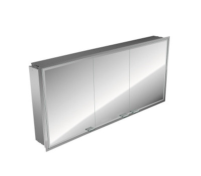 Зеркальный шкаф для встройки в стену 161см Emco Asis 9897 060 27 цвет корпуса-алюминий