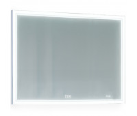 Зеркало Glass 100 с подсветкой и часами Jorno Gla.02.92/W  
