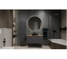 Тумба под раковину Jorno Cossety 80 Coss.01.80/P/A-DZ/JR Антрацит/Дуб Крафт золотой Тумба под раковину Jorno Cossety 80 Coss.01.80/P/A-DZ/JR Антрацит/Дуб Крафт золотой