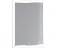 Зеркало с подсветкой, часами и обогревом Jorno Glass 65 Gla.02.60/W