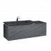 Тумба под раковину JORNO Incline 140 Inc.01.140/P/Bet/JR цвет бетон