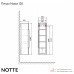Пенал Jorno Notte 120 Not.04.120/P/A/JR Антрацит