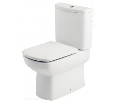 Унитаз напольный Roca Dama Senso Compacto 342518000 бочок 34151B000 сидение микролиф Slim ZRU9302991