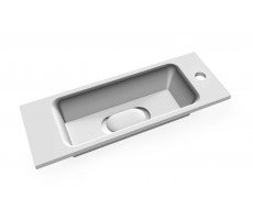 Раковина JORNO Modul 60 (литьевой мрамор) Mol.08.60/W/JR