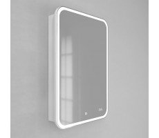 Зеркало-шкаф Bosko 60, с подсветкой и часами Jorno Bos.03.60/W Белый Зеркало-шкаф Bosko 60, с подсветкой и часами Jorno Bos.03.60/W Белый