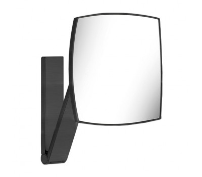 Зеркало косметическое KEUCO iLook_move 17613130000 без подсветки, прямоугольное, хром черный шлифованный