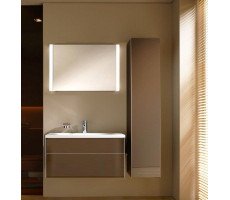 Тумба под умывальник 80 KEUCO Royal Reflex 34060.140000 корпус матовый лак/фасад стекло трюфель Тумба под умывальник 80 KEUCO Royal Reflex 34060.140000 корпус матовый лак/фасад стекло трюфель