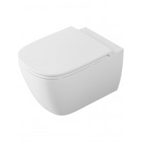 Унитаз-компакт Sanita Luxe BELLISE RML Slim система soft close (WC.WH/Bellise/SlimDM.Rim/WHT.G/S1)