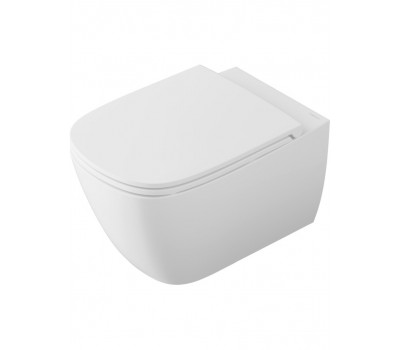 Унитаз-компакт Sanita Luxe BELLISE RML Slim система soft close (WC.WH/Bellise/SlimDM.Rim/WHT.G/S1)