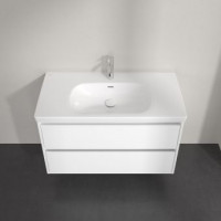 Тумба под раковину, 2 выдвижных ящика Villeroy & Boch Skyla C79900VE Brilliant White