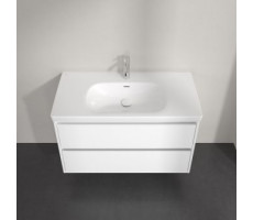 Тумба под раковину, 2 выдвижных ящика Villeroy & Boch Skyla C79900VE Brilliant White Тумба под раковину, 2 выдвижных ящика Villeroy & Boch Skyla C79900VE Brilliant White