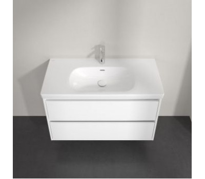 Тумба под раковину, 2 выдвижных ящика Villeroy & Boch Skyla C79900VE Brilliant White