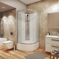 Душевая кабина Niagara Eco 90x90 E90/40/MT/BK