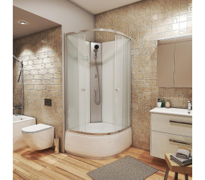 Душевая кабина Niagara Eco 90x90 E90/40/MT/BK Душевая кабина Niagara Eco 90x90 E90/40/MT/BK