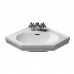 Раковина угловая 59х45 см Duravit 1930 0793420000 (белый)