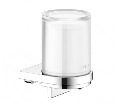 Дозатор жидкого мыла подвесной Keuco Collection Moll 12752019000 хром, белое стекло
