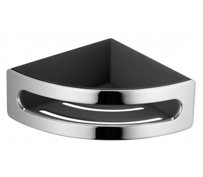 Угловая корзинка для губки KEUCO Elegance New  11657010001 хром/антрацит 