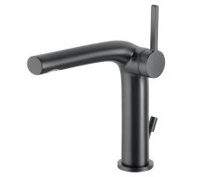 Смеситель для умывальника KEUCO Edition 400 51502130000 хром черный шлифованный Смеситель для умывальника KEUCO Edition 400 51502130000 хром черный шлифованный