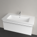 Раковина 100х50см Villeroy&Boch Venticello 4104AL01 с переливом, Альпийский белый