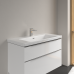 Раковина 100х50см Villeroy&Boch Subway 3.0 4A70A501 с переливом, Альпийский белый