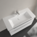 Раковина 100х50см Villeroy&Boch Subway 3.0 4A70A501 с переливом, Альпийский белый