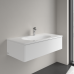 Раковина 100х50см Villeroy&Boch Antao 4A76A2R1 без перелива, Альпийский белый CeramicPlus