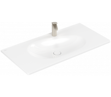 Раковина 100х50см Villeroy&Boch Antao 4A76A2R1 без перелива, Альпийский белый CeramicPlus