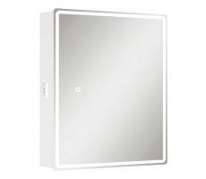 Шкаф-зеркало Onika Орби 70 с подсветкой, универсальный 207049 Шкаф-зеркало Onika Орби 70 с подсветкой, универсальный 207049