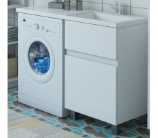 Комплект мебели Эстет Dallas Luxe 1000х482 правосторонний напольный 2 ящика ФР-00002316