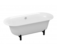 Ванна искусственный мрамор 175х76 La Fenice Retro White Gloss FNC-RET-175-76