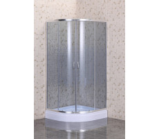 Душевое ограждение 90х90 см Loranto SUNWAY CS-8015GB 90 с низким поддоном