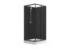 Душевая кабина 90х90 см LORANTO NEO CS-21801BP профиль черный-матовый